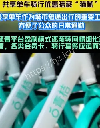 共享单车藏猫腻